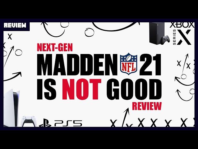 Next-Gen Madden NFL 21 is NOT GOOD - Review