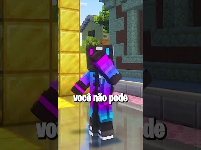  PEGUEI UM LADRÃO DO MAL NO MINECRAFT! #shorts