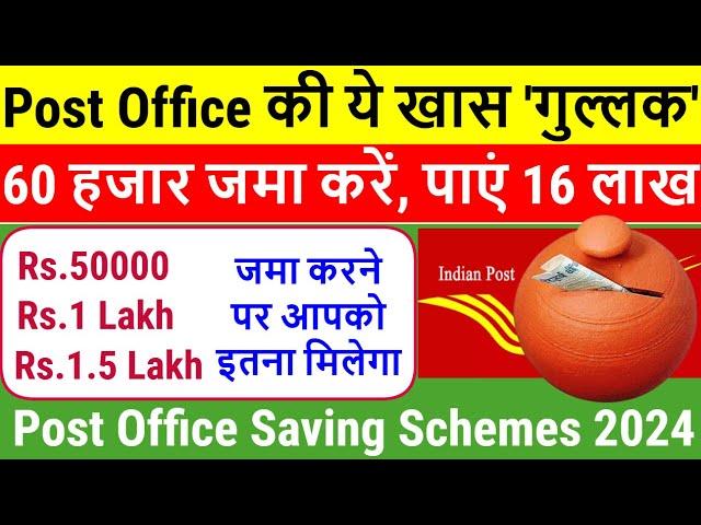 Post Office PPF Scheme 2024 Account in Hindi | Public Provident Fund in Post Office | PPF benefits