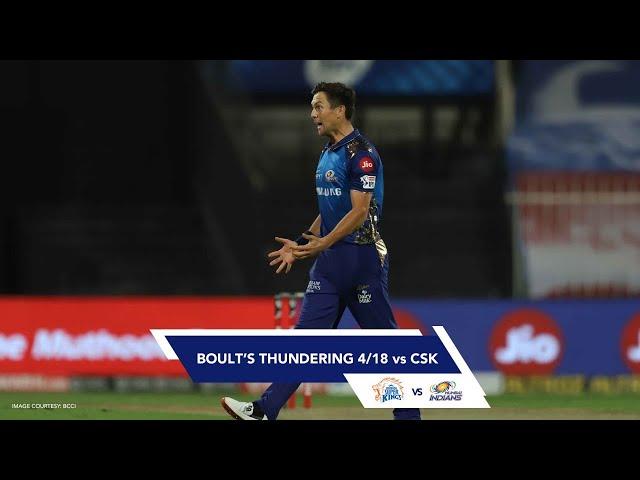 Trent Boult's fiery spell vs CSK