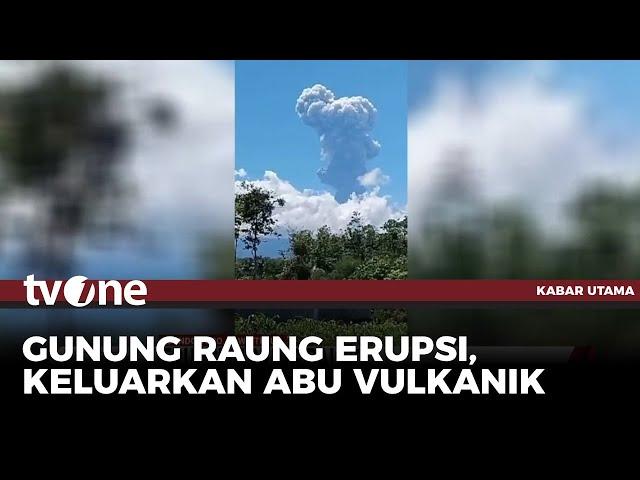 Aktivitas Gunung Raung di Bondowoso Meningkat, Asap Tebal Capai Dua Ribu Meter | tvOne