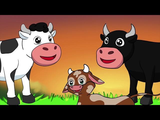 Señora  Vaca y Señor Toro. Canciones Infantiles. Super Divertido