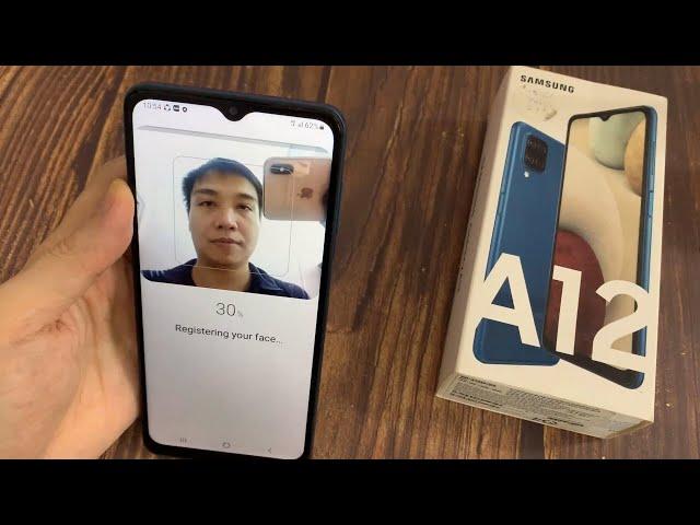 How to Set Up a Face Unlock on SAMSUNG Galaxy A12