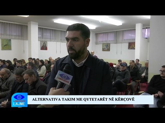 ALTERNATIVA TAKIM ME QYTETARËT NË KËRÇOVË