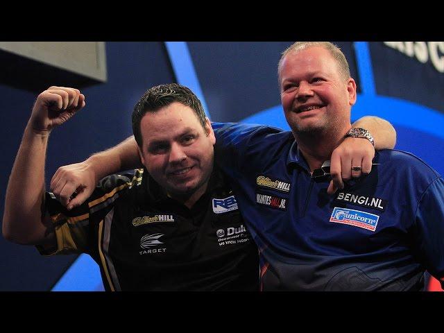 NINE-DARTER! Adrian Lewis v Raymond van Barneveld!