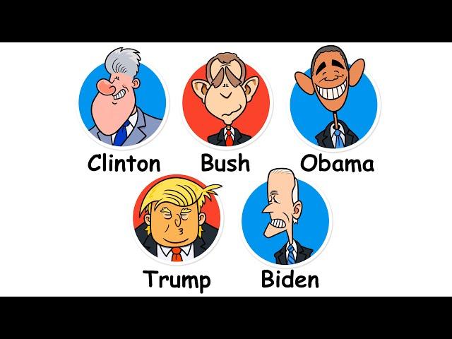 The last 5 presidents explained in 27 minutes