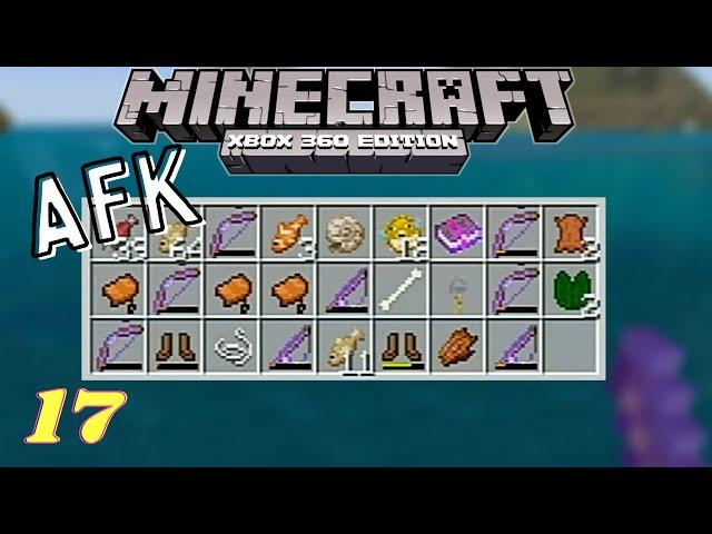 MINECRAFT XBOX 360 Lets Play Episode 17 | AFK FISHING