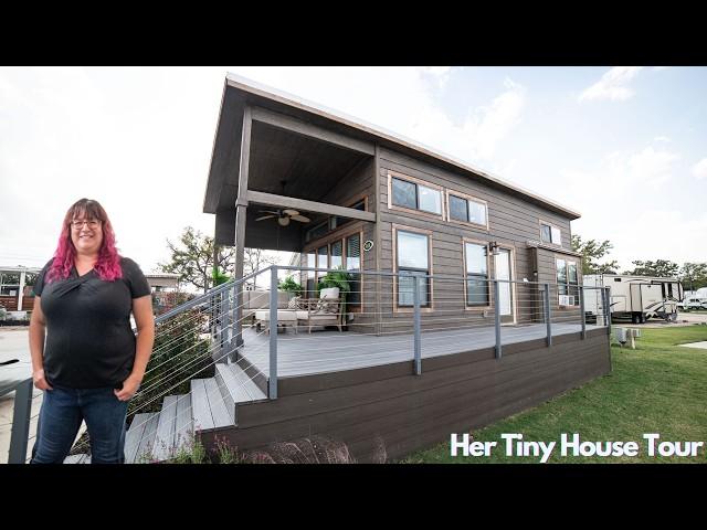 Her Beautiful 399 Sq Ft Tiny Home - A Woman’s Guide to Freedom