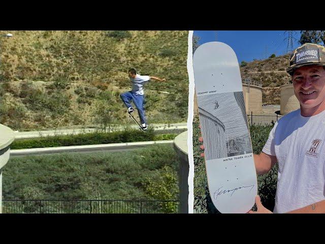 The Most Iconic Skateboarding Trick Ever Done?! Jeremy Wray Water Tower Ollie