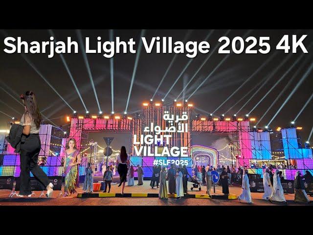 Sharjah Light Festival | SLF Light Village 2025 | SLF Light Village Entry Price