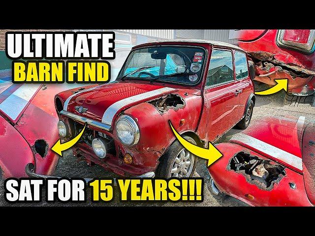 Restoring An Abandoned Classic Rover Mini COOPER - Part 1: A Rusty Challenge ££Worth Taking?