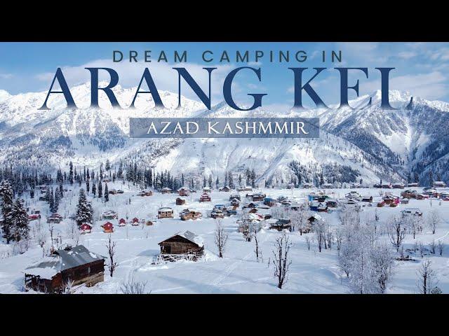 Caught in a SNOWSTORM at ARANG KEL PAKISTAN- Winter Survival Bushcraft Shelter Camping in Heavy Snow