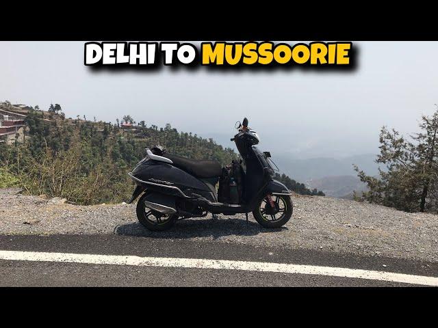 Delhi to Mussoorie on Scooter Ep 1 