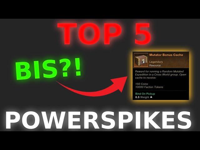 Top 5 Powerspikes in New World