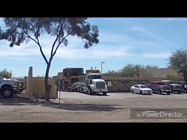 Caterpillar  773 D rock truck. Rummel construction  scottsdale az