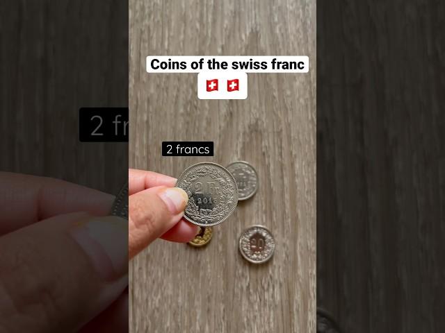 Swiss francs coins🪙are look like#switzerland #SwissCurrency#SwissFrancs#FrancCoins#ytshorts