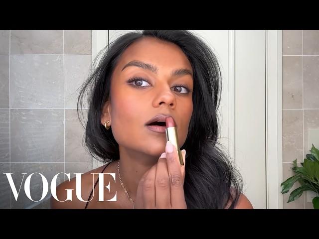 Simone Ashley’s Simple Date Night Look | Beauty Secrets | Vogue