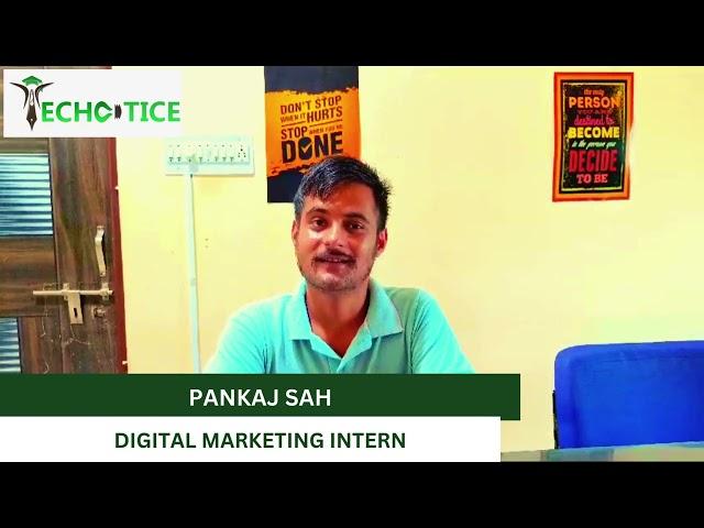 Inspiring Digital Marketing Internship Experience | Techctice | Bhubaneswar, Odisha