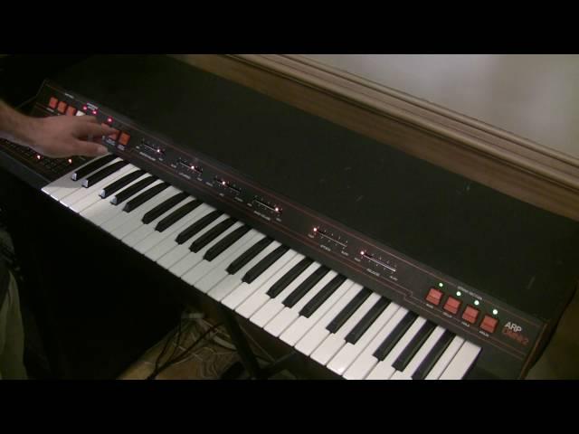 ARP Omni 2 playing Joy Division's "Decades" via MIDI