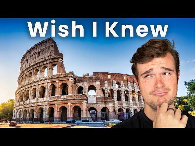 18 Tips I Wish I Knew Before Visiting Rome, Italy