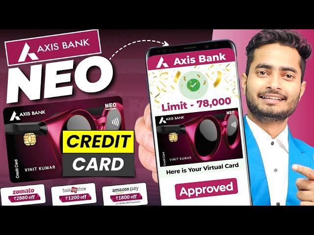 Axis Bank Credit Card 2024 | Neo Credit Card Axis Bank | Axis Bank Neo Credit Card Lifetime Free