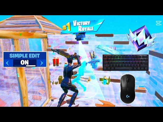 I Turned On Simple Edit For Reload Ranked.... (Fortnite gameplay)