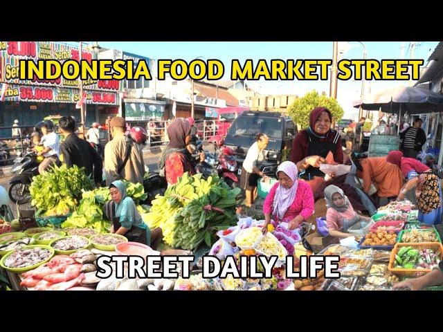 INDONESIA FOOD MARKET STREET