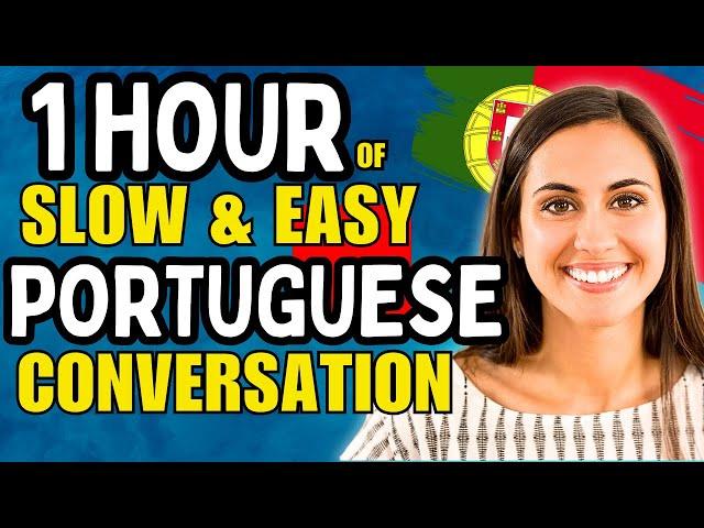 Learn Portuguese: A 1-HOUR Beginner Conversation Course 