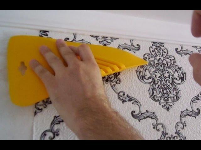 HOW to glue FLYSELINE wallpaper