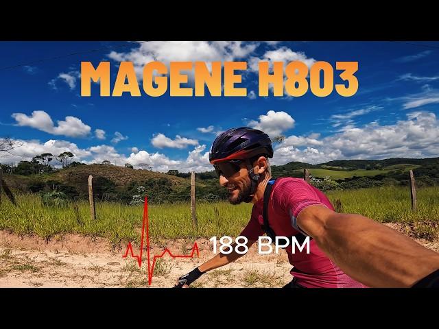 TESTE REAL NO MORRO DO MACACO! Monitor Cardíaco MAGENE H803 | CarlosBarrosBike