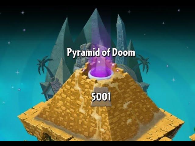 Plants Vs Zombies 2 Pyramid Of Doom level 5000  Impossible level No Hacks