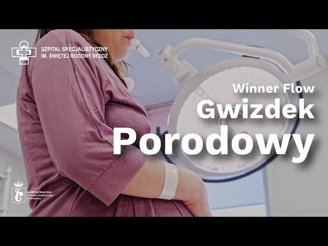 Oddychanie w porodzie - gwizdek porodowy Winner Flow w Szpitalu Specjalistycznym im. Św. Rodziny