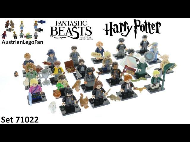 Lego Minifigures 71022 Harry Potter & Fantastic Beasts Series 1 - Lego Speed Build Review