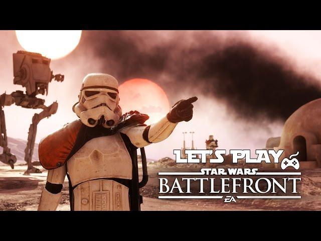 Let's Play - Star Wars Battlefront - Offline Battles Gameplay (1080p PS4)