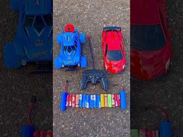 Two Remote Control Robot Car & Monster Truck Testing #truck #car #toys #shorts #redkashshorts