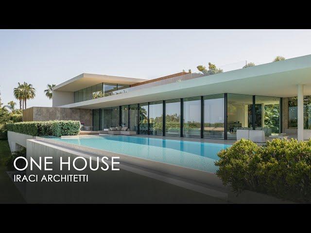 One House: the architectural perfection of a house between the sky and the Sicilian sea-Iraci Arch.