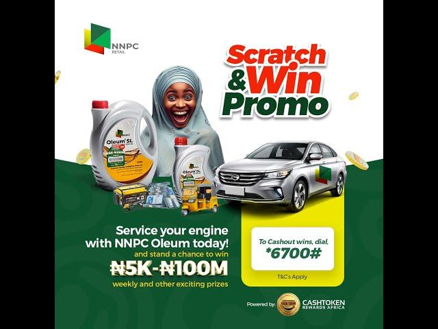 The NNPC Oleum Scratch & Win Promo is here!