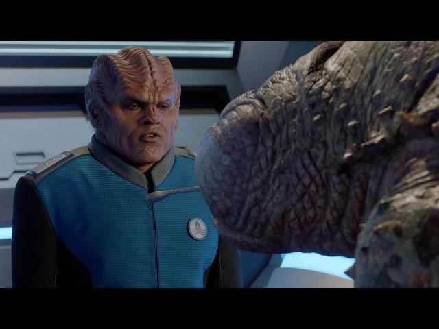 The Orville - Bortus visits porndealer scene - S02E02 "Primal Urges"