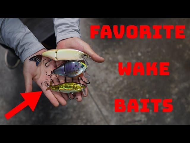 Our Favorite Wake Baits To Fish To Catch Aggressive Bass!