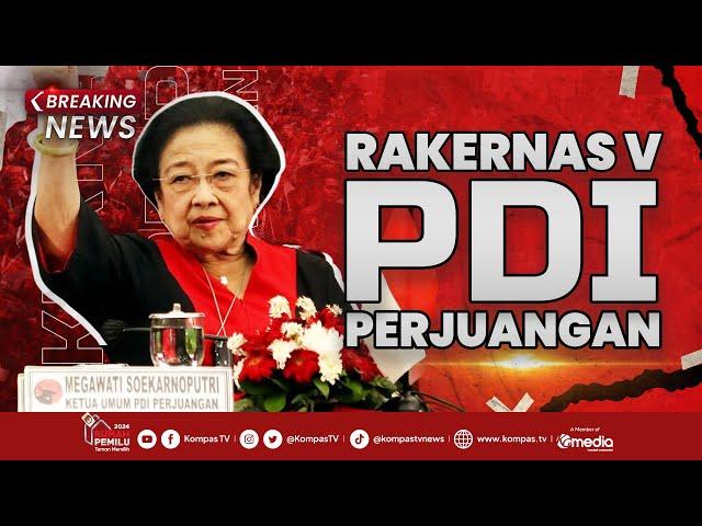 BREAKING NEWS - Pidato Politik Megawati Buka Rakernas V PDIP di Ancol, Jakarta Utara