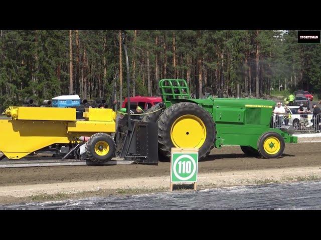 Super sport 4500 kg Tractor pulling Lievestuore 6.7.2024