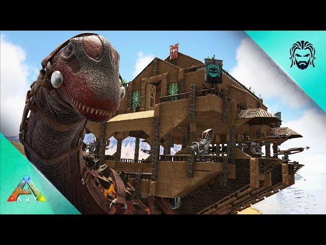 I Tamed a Titanosaur and Built a Gigantic Mobile Base! - ARK Survival Evolved [E125]