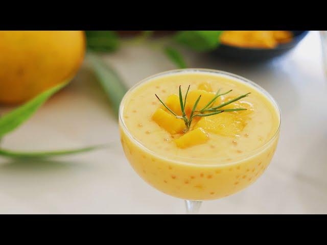 Sugar-free dessert : Mango Sago