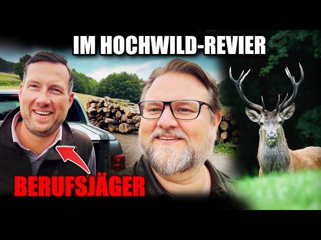 Jungjäger trifft Berufsjäger im Hochwildrevier 