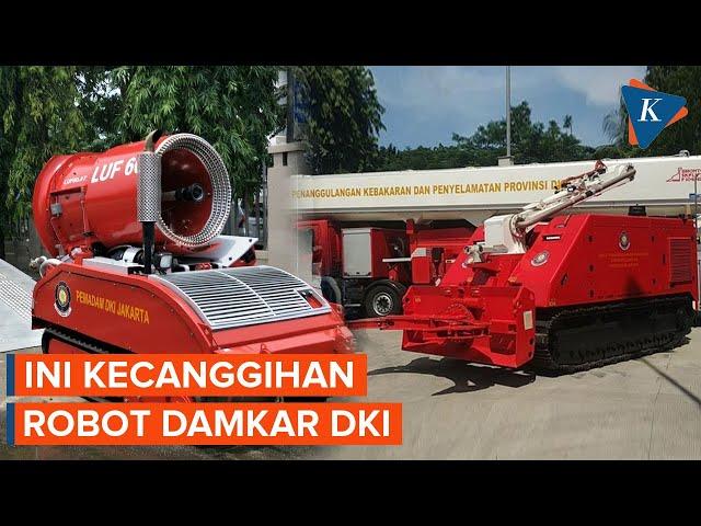 Spek Robot Damkar yang Jinakkan Kebakaran di Gudang Amunisi TNI