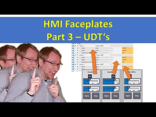 TIA Portal: HMI Faceplates Part 3 - UDT implementation