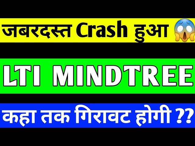 LTIMINDTREE SHARE CRASH | LTIMINDTREE SHARE NEWS | LTI SHARE PRICE TARGET | LTI SHARE ANALYSIS