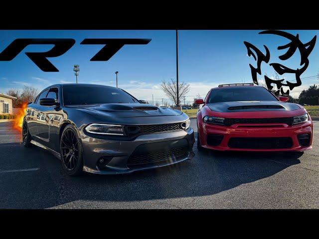 FLAME TUNED DODGE CHARGER RT POV DRIVE WITH 1 OF 1 DEMON CHARGER..(HIGHWAY CUT UP)