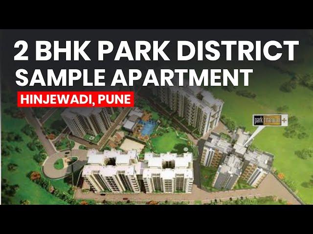 2bhk flat in Park District Residential Projects in Pride Purple Hinjewadi Pune Real Estate #pune