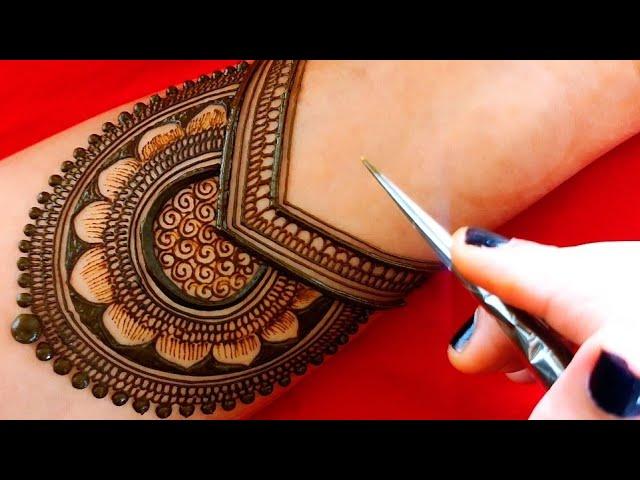 Easy Bridal Mehendi Design for Hands |Latest Dulhan Mehandi Designs |Karwachauth Special Mehndi